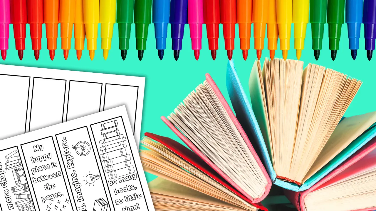 Design Your Own Bookmarks + Free Printable Bookmark Templates